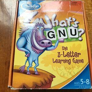ThinkFun What's Gnu 3-Letter Learning Game for Kids